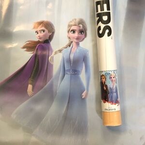 Disney Frozen II Poster Lot | Set of 2 Elsa & Anna Wall Art 22”x34”
